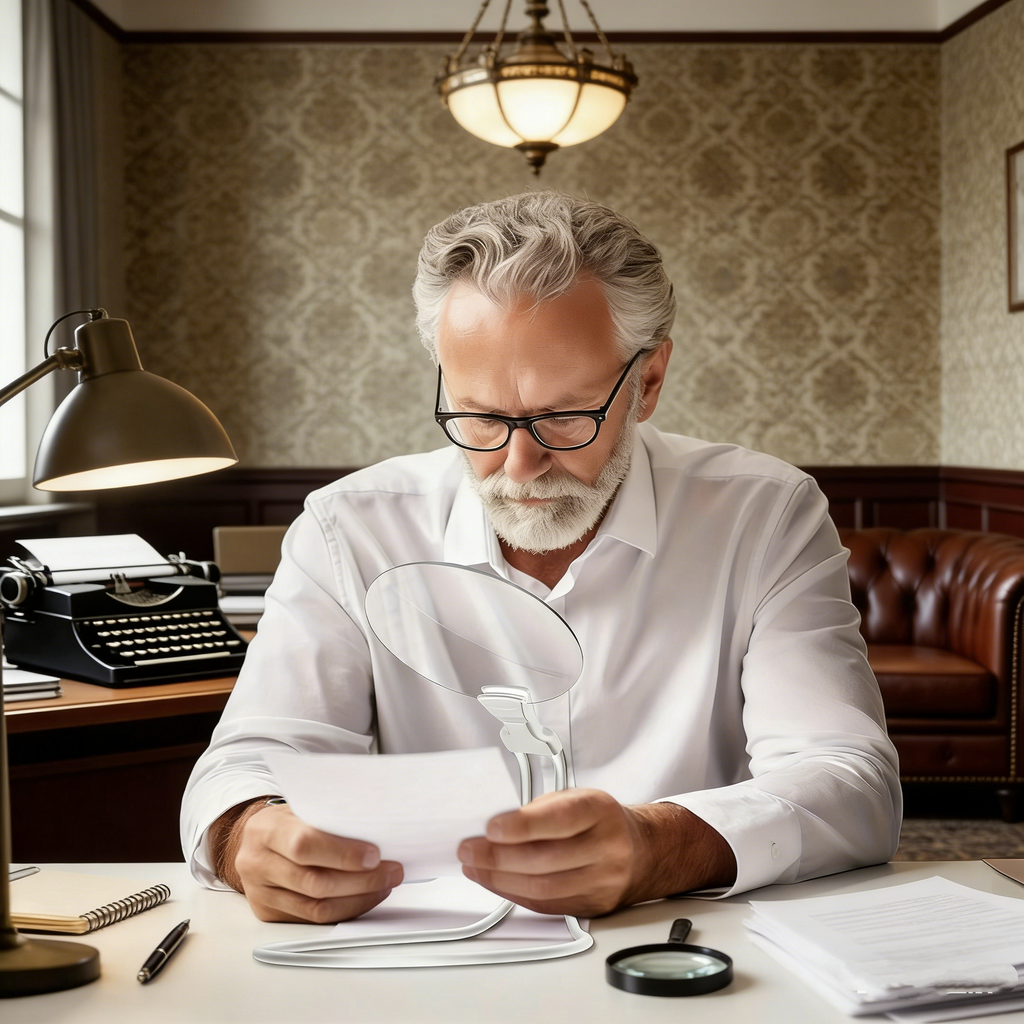 5X Magnifying Glass with Light – Hands Free Neck Magnifier for Seniors & Low Vision, Adjustable Reading Magnifier for Sewing, Crafting, Repair & Inspection