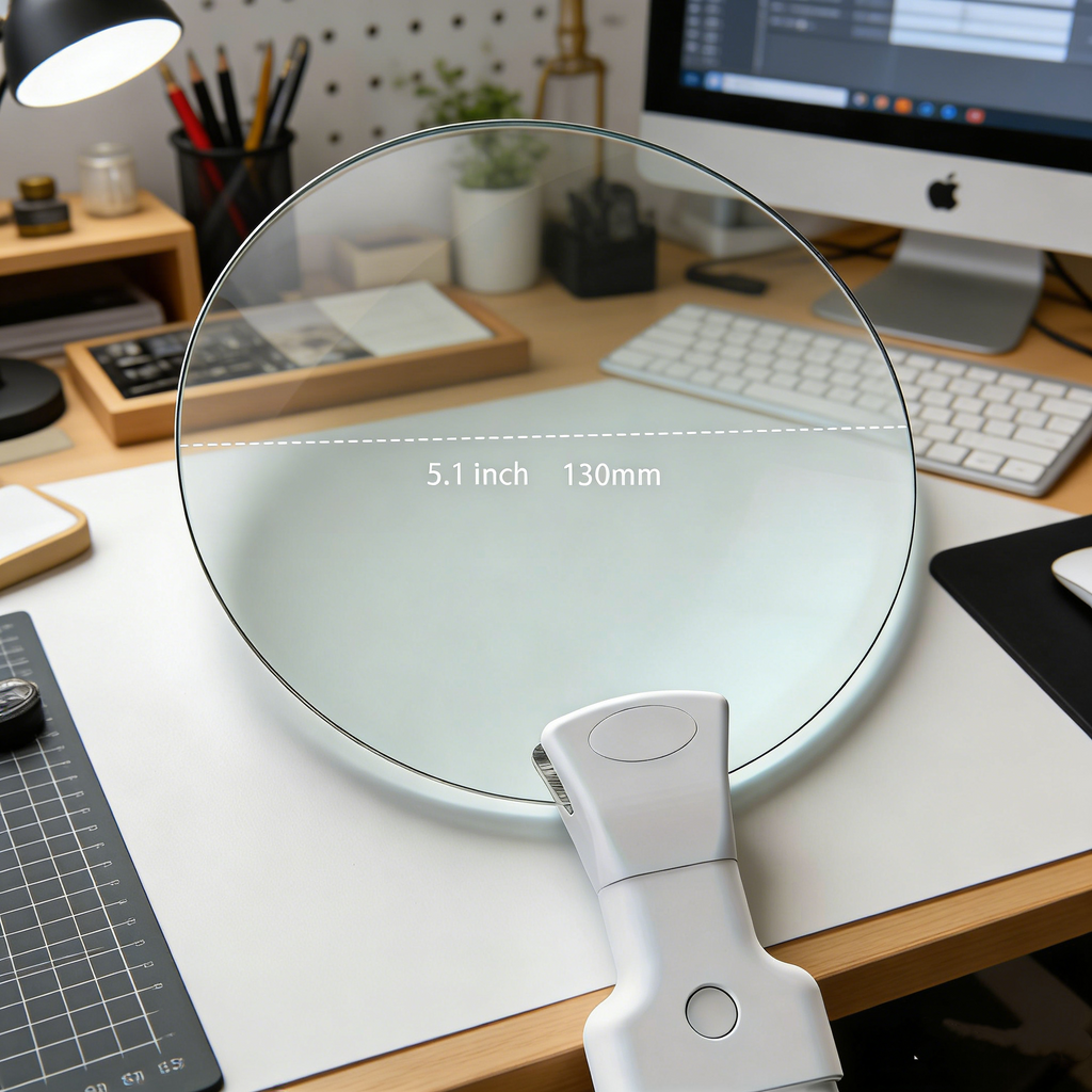 5X Magnifying Glass with Light – Hands Free Neck Magnifier for Seniors & Low Vision, Adjustable Reading Magnifier for Sewing, Crafting, Repair & Inspection