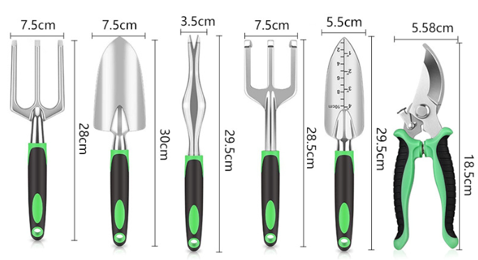 6 Piece Garden Tools Set